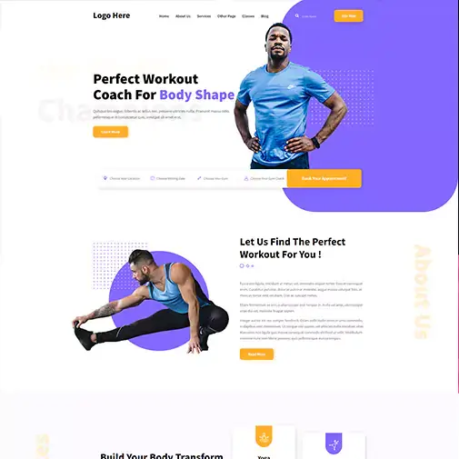 Fitness App UI/UX Design - Insight Digital