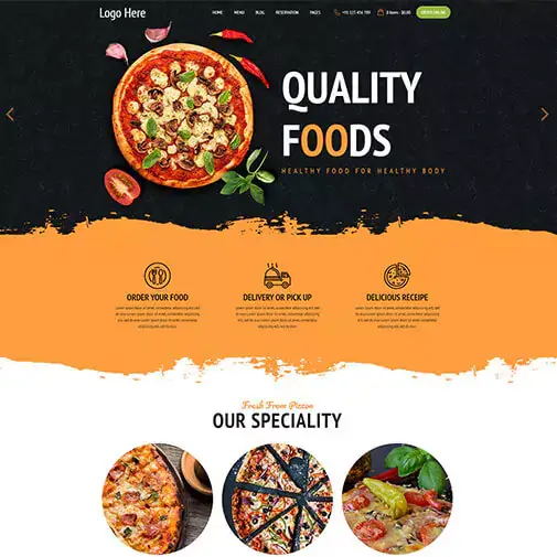 Food & Restaurant UI/UX Design - Insight Digital